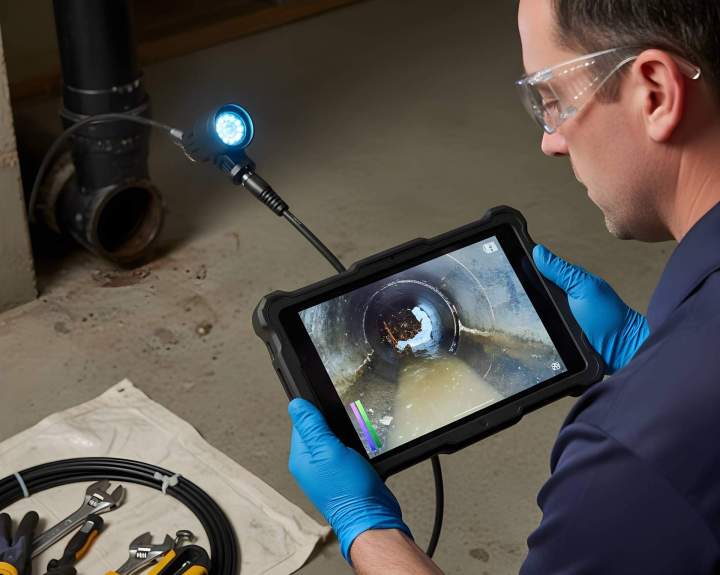 Débouchage canalisation par caméra Épernay